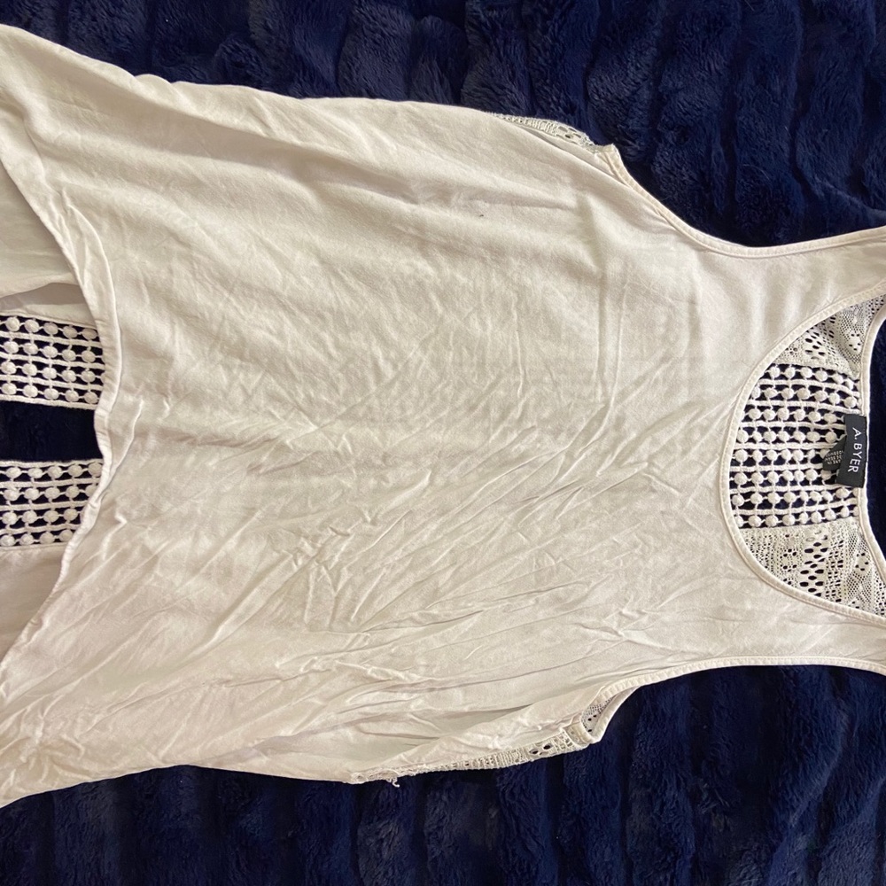 White tank top